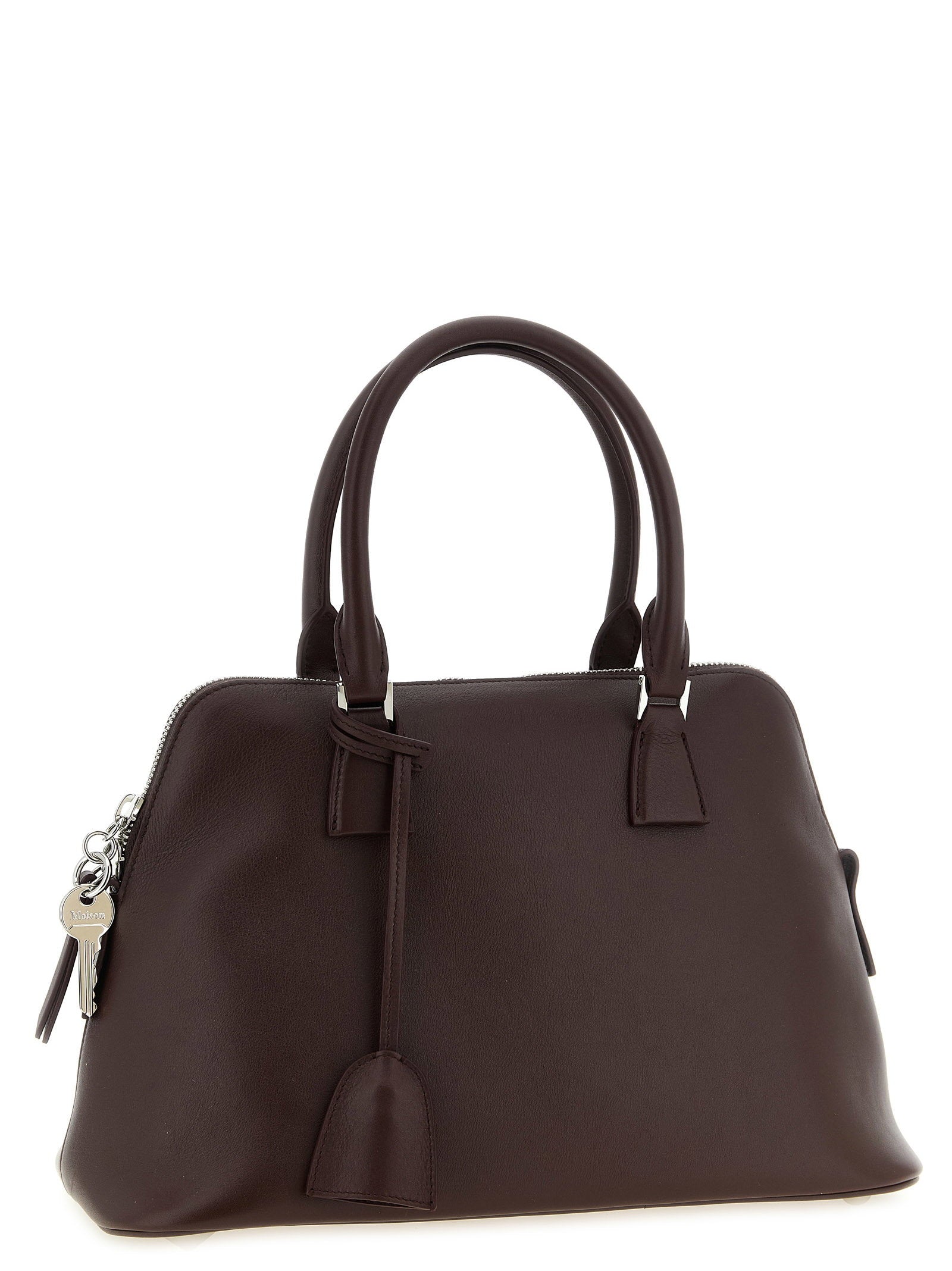 Maison Margiela 5ac Soft Medium Shoulder Bag Bordeaux