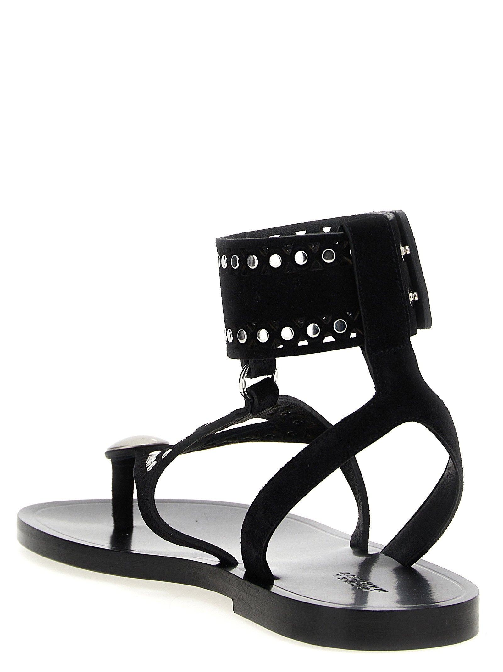 Isabel Marant Edil Sandals Black