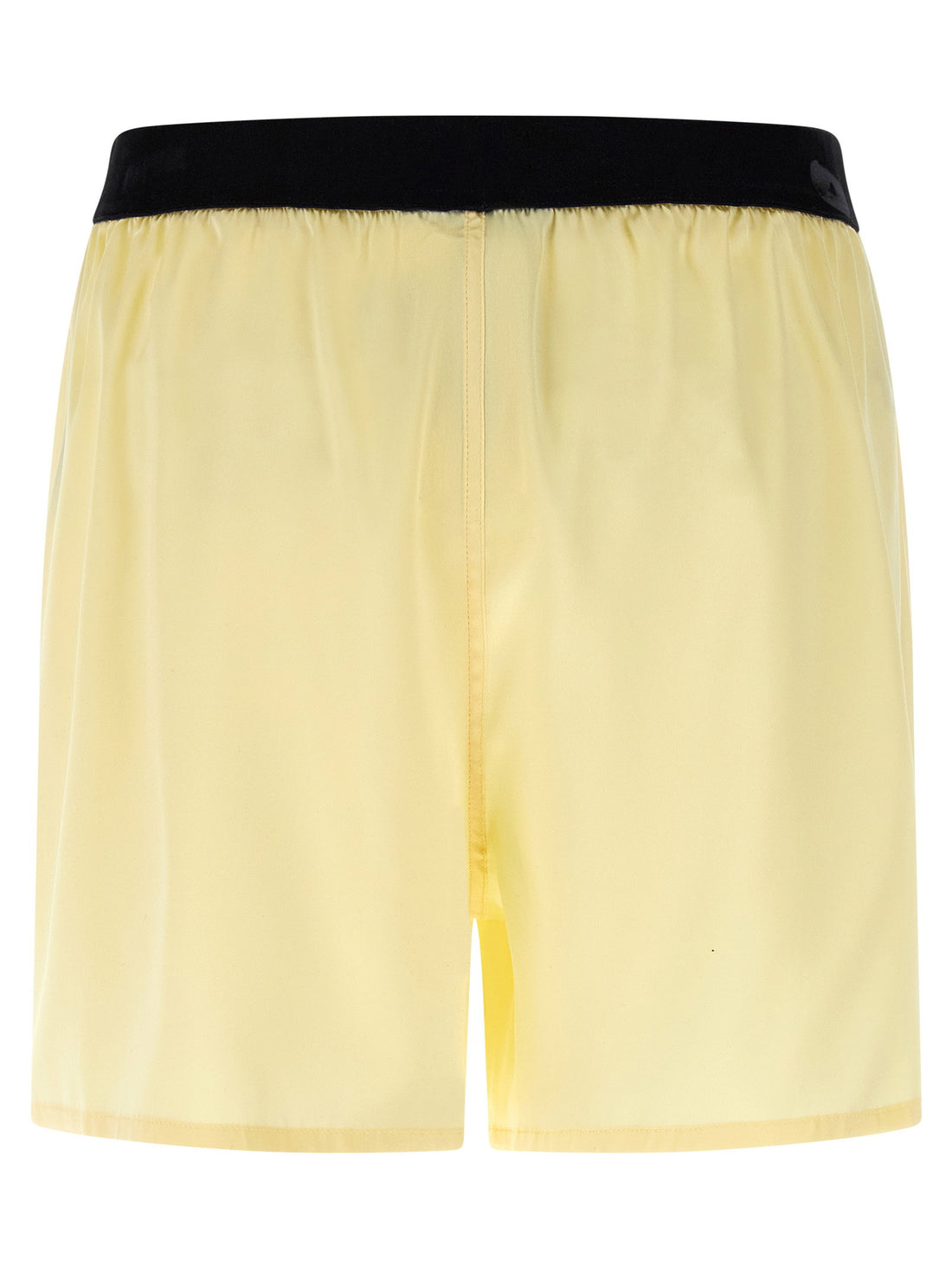 Tom Ford Silk Shorts Yellow