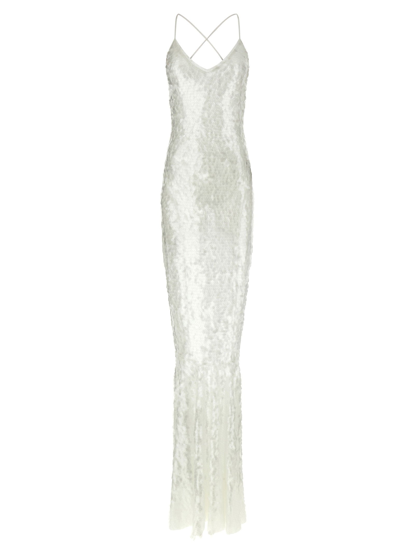 Norma Kamali Fara Dress White