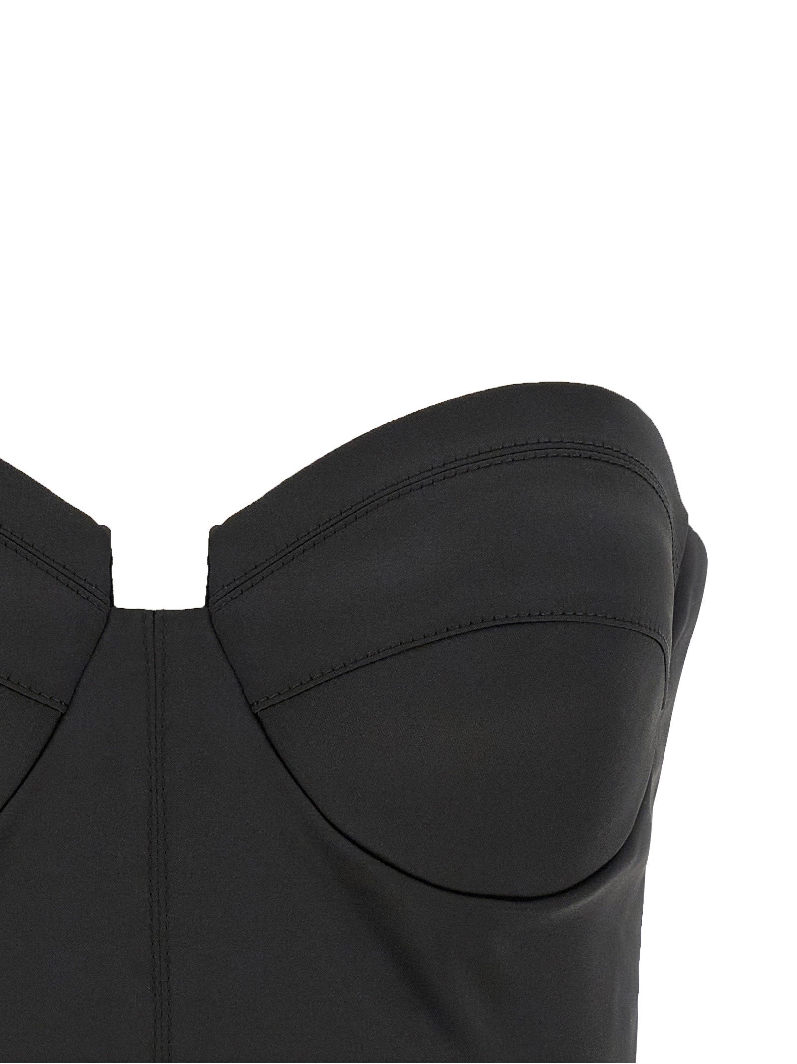 Elisabetta Franchi Bustier Top Black