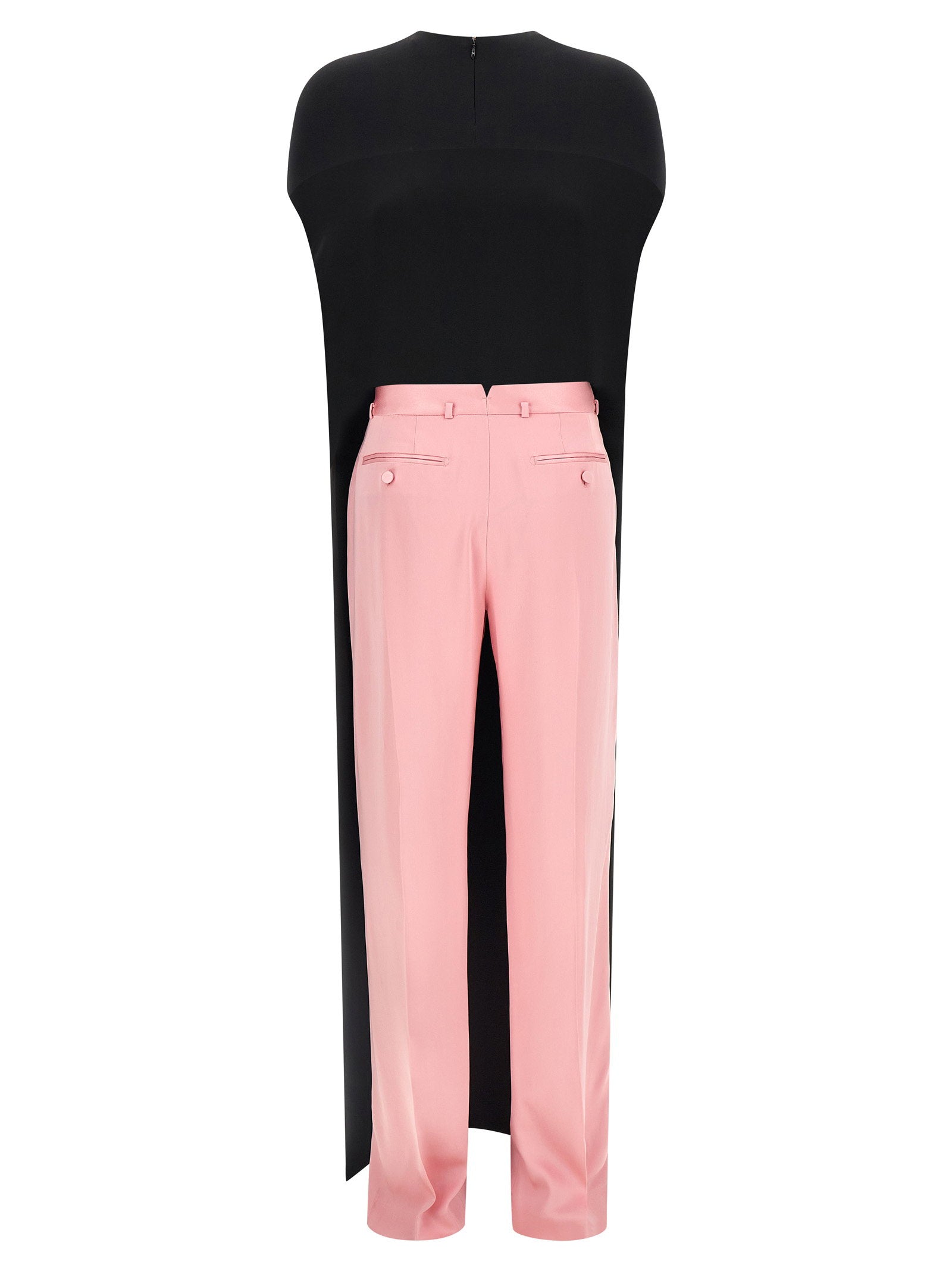 Tom Ford Double Georgette Jumpsuit Multicolor