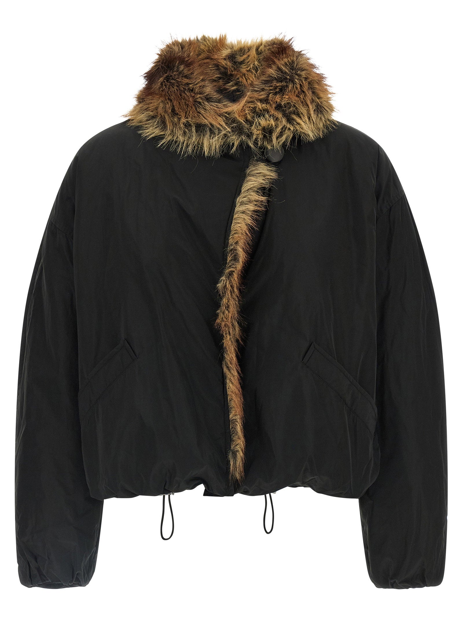 Isabel Marant Charone Short Parka Black