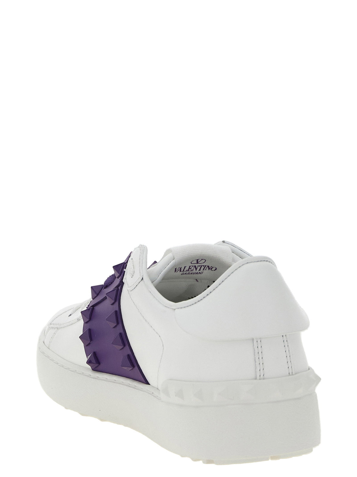 Valentino Garavani Rockstud Untitled Sneakers Purple