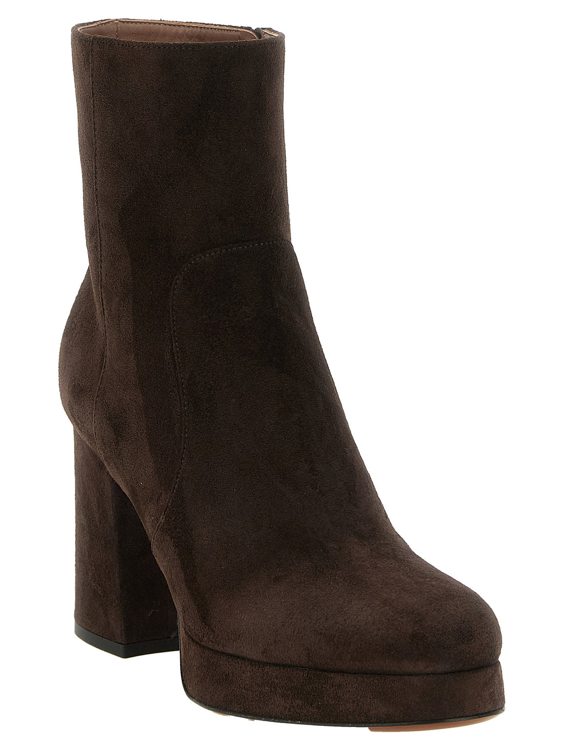Valentino Garavani Fawcette Ankle Boots Brown