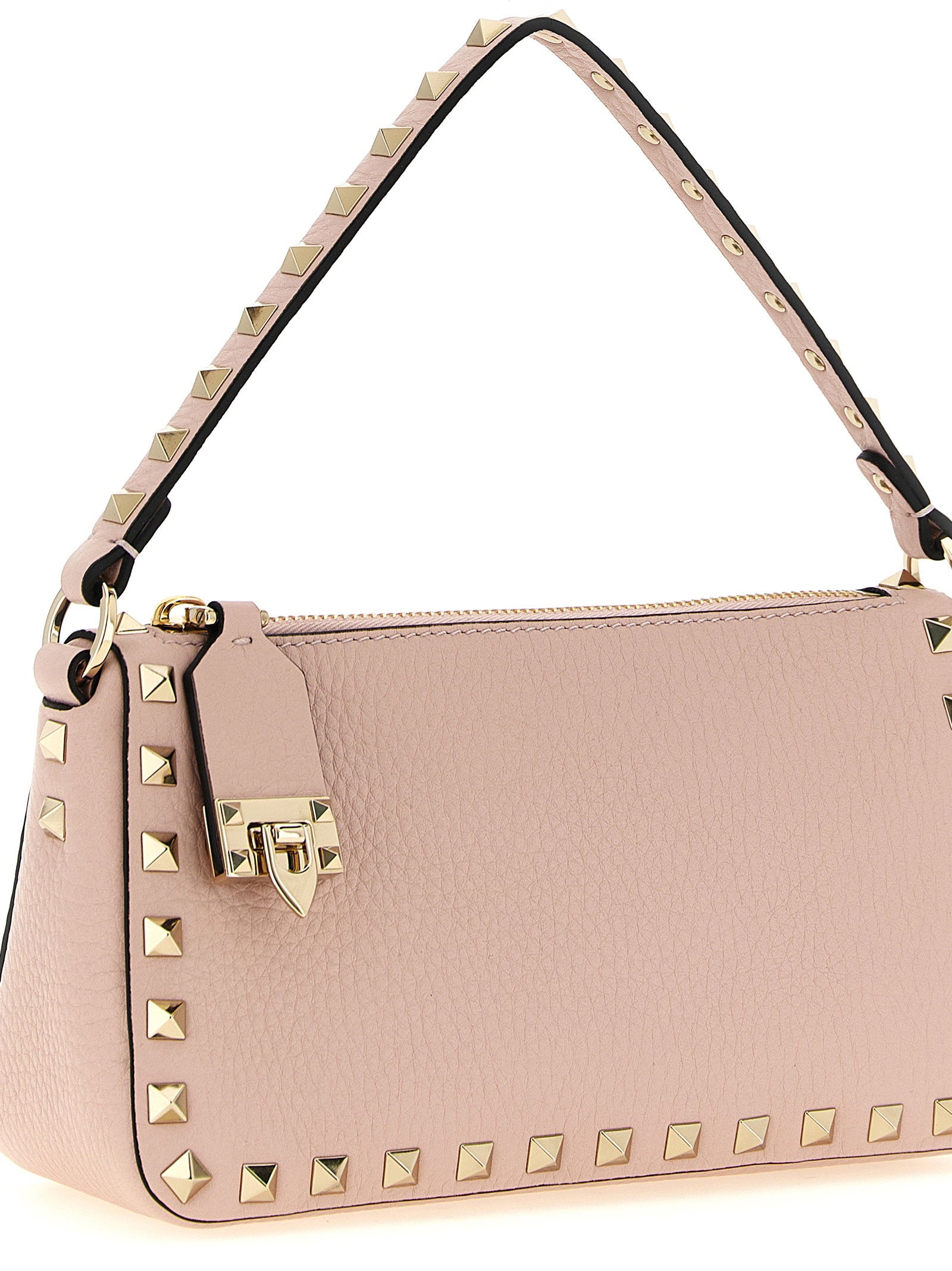 Borsavalentino Garavani Rockstud Small Shoulder Bag Pink