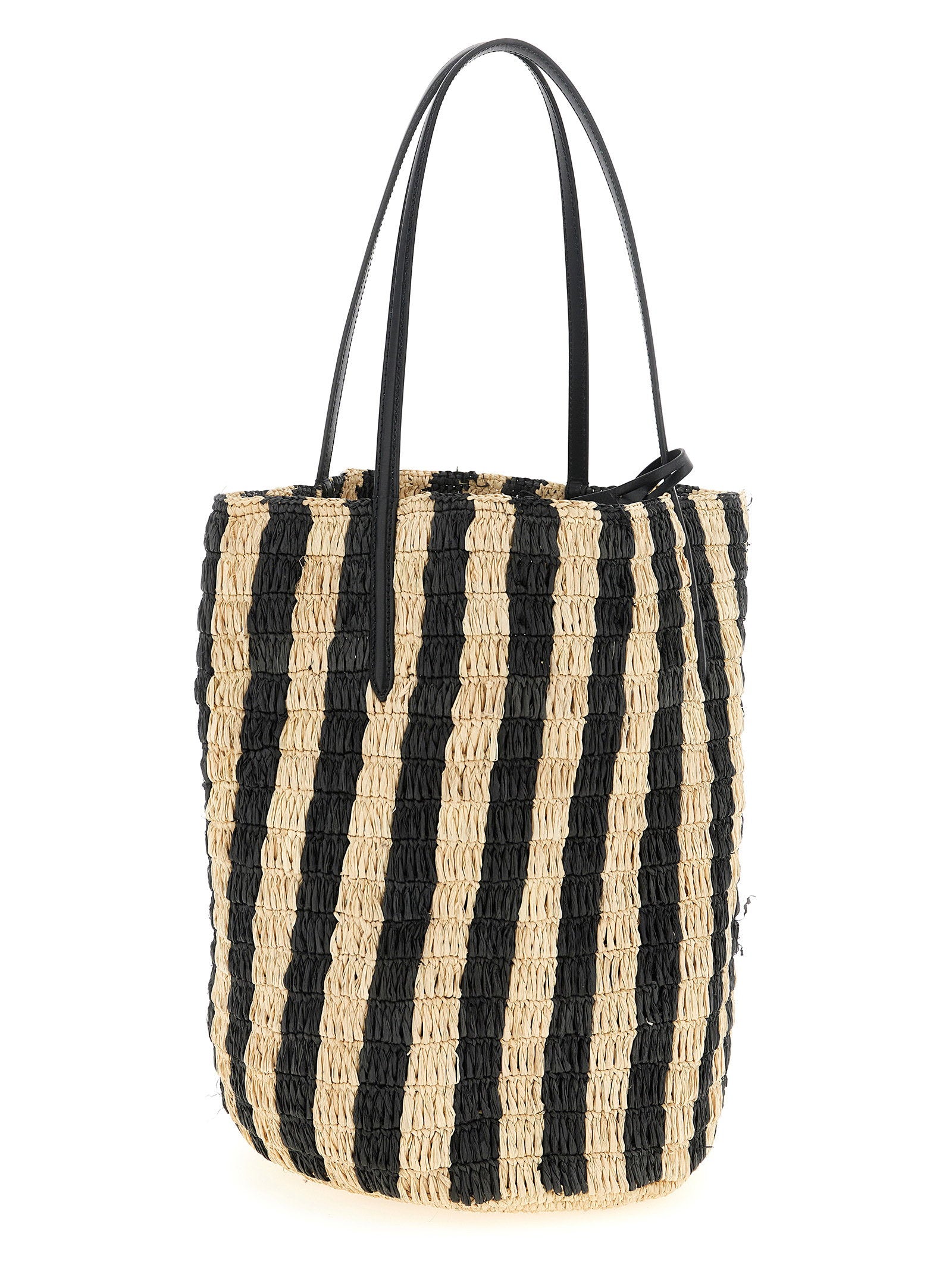 Shopping Valentino Garavani Raffia Black