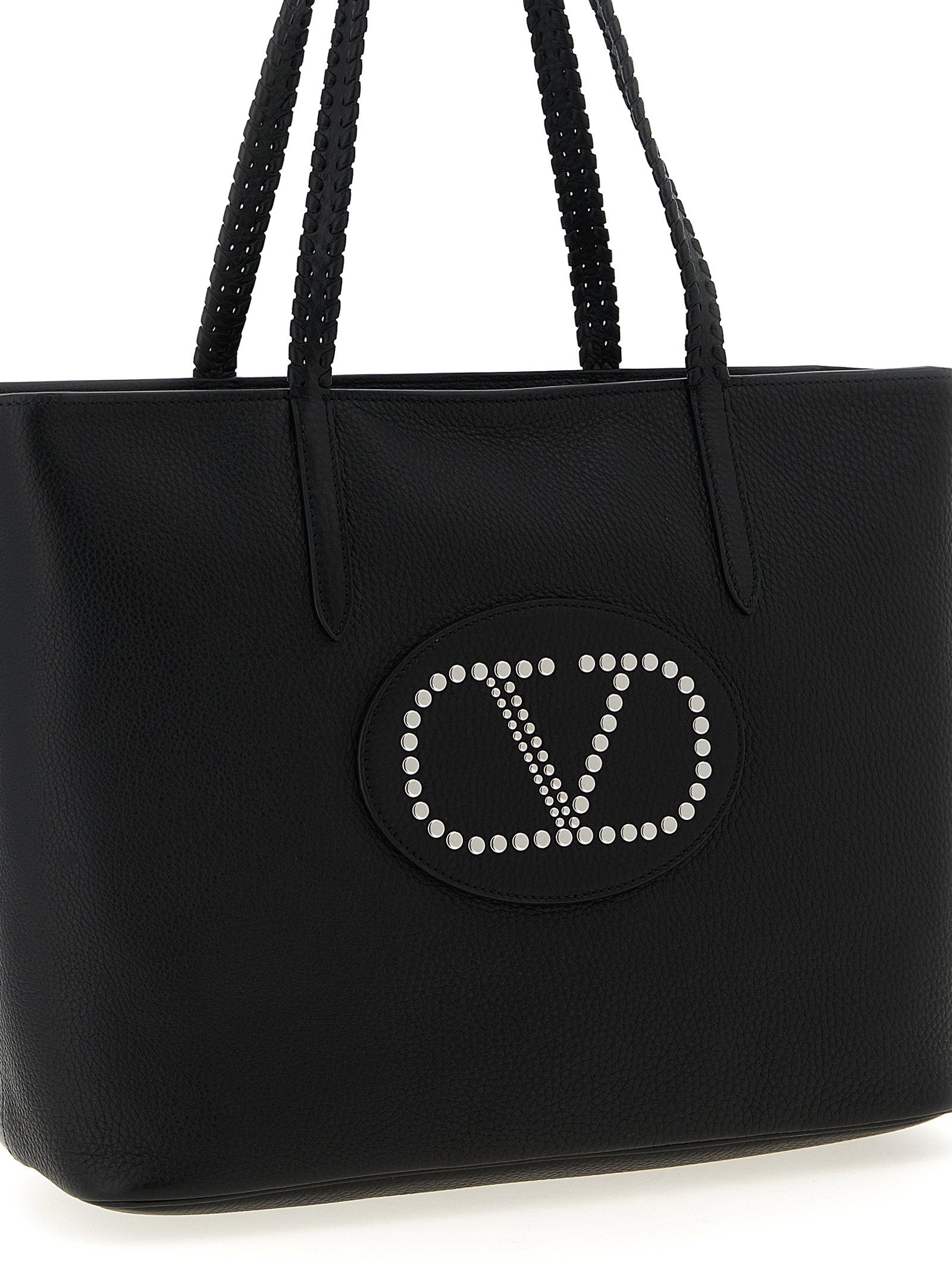 Valentino Garavani Nellcôte Shopping Bag Black