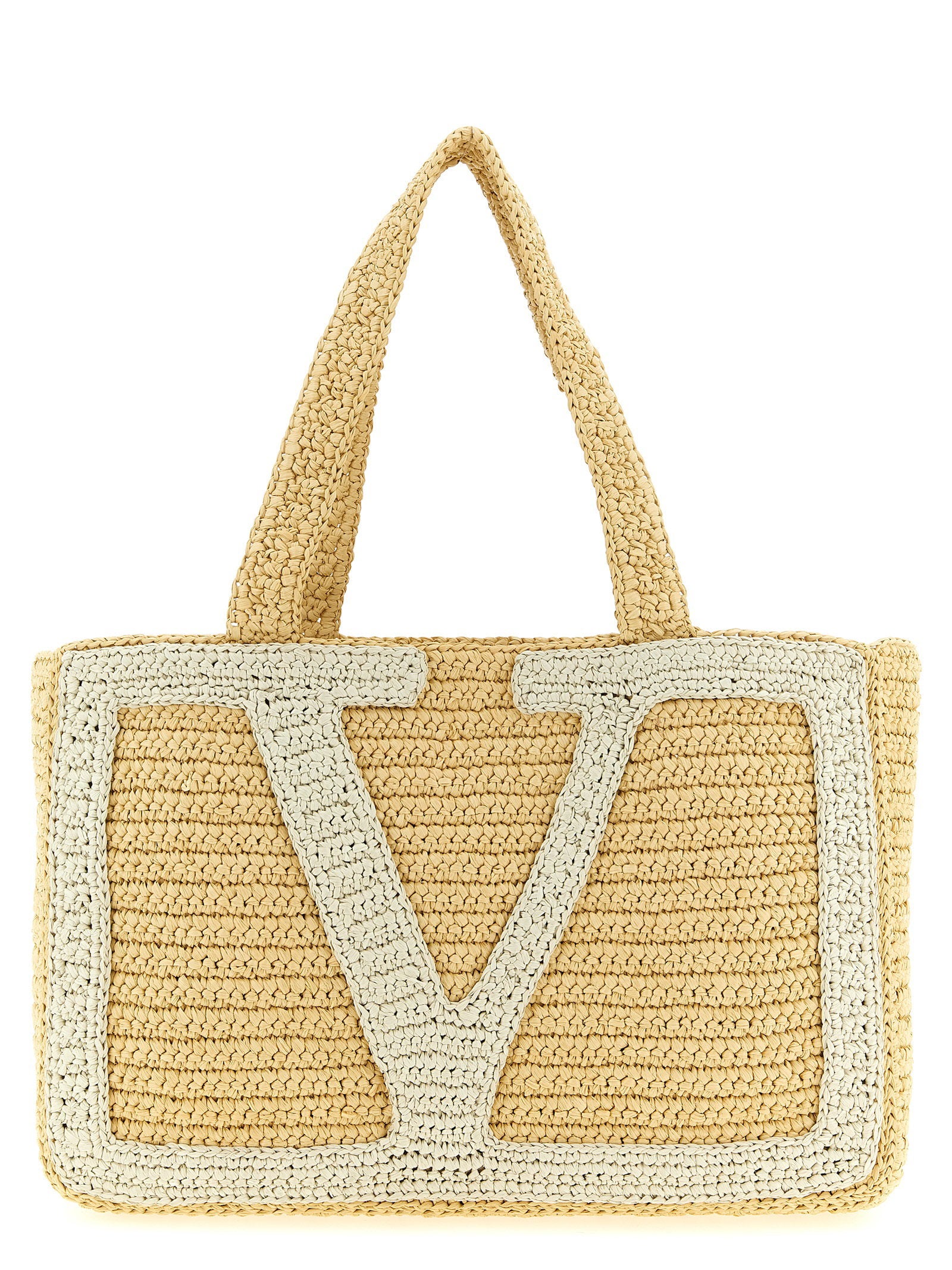 Valentino Garavani Vivasuperstar Big Shopping Bag White