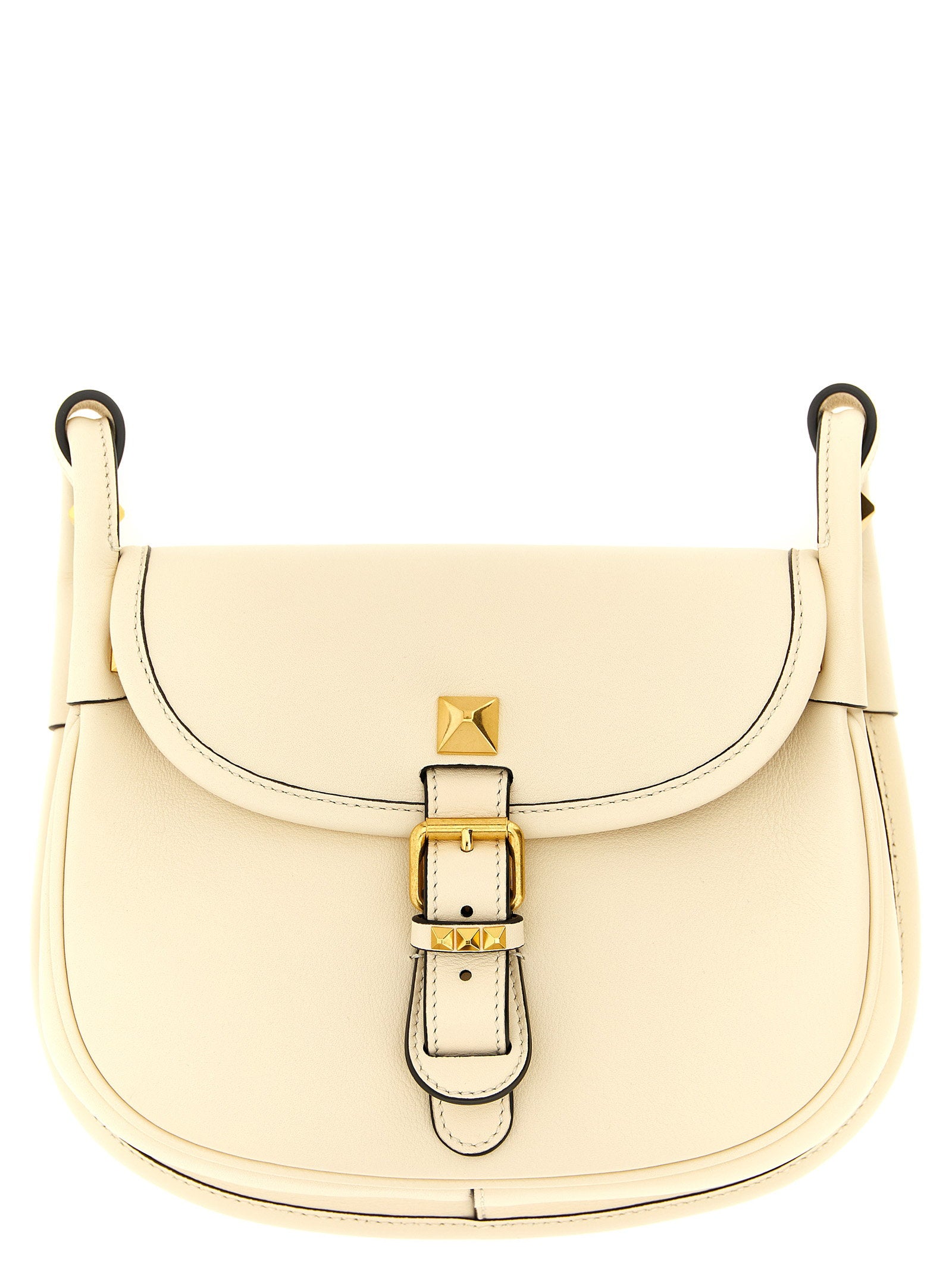 Valentino Garavani Valentinogaravani Flaneuse Small Shoulder Bag White
