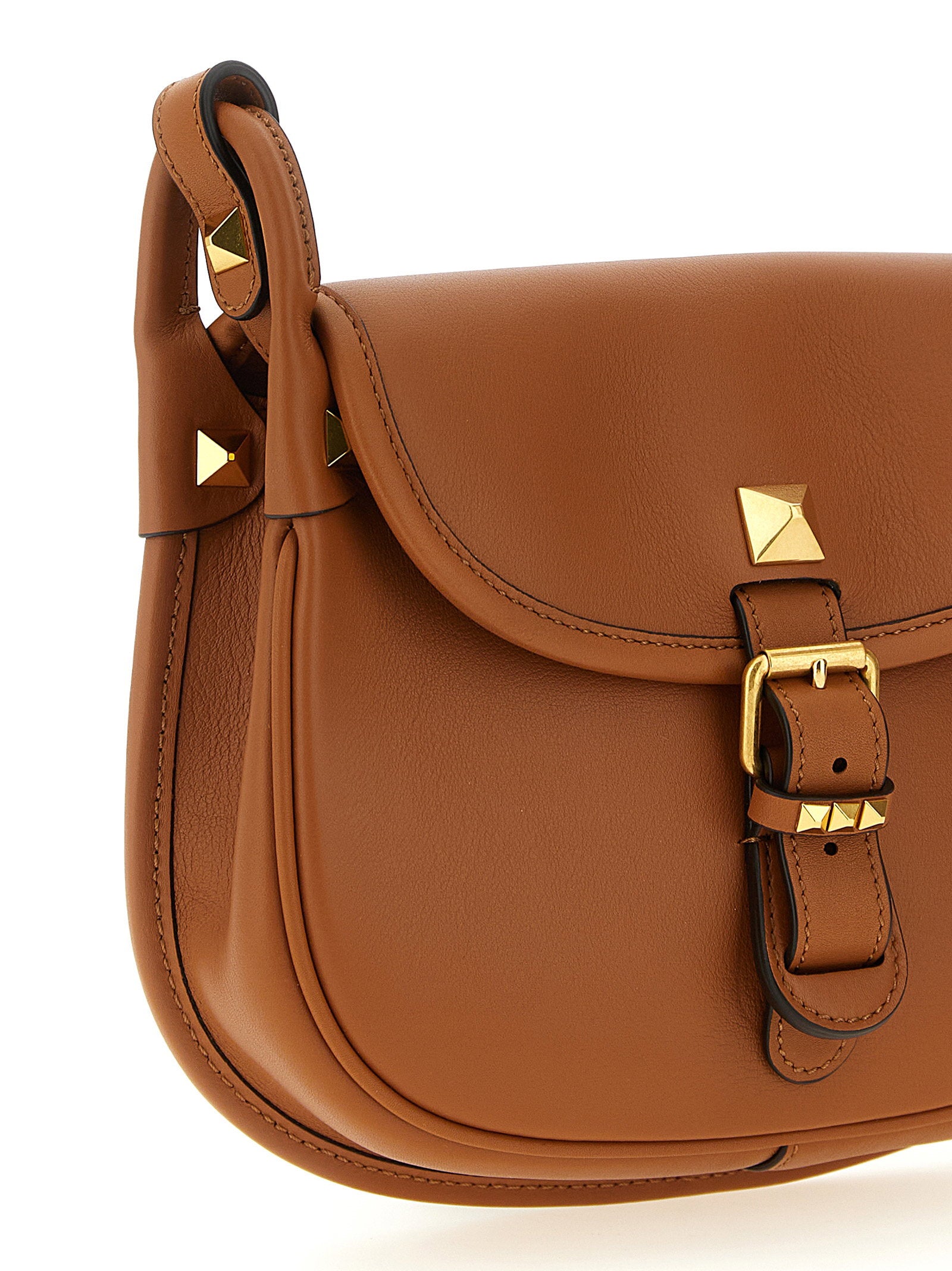 Valentino Garavani Valentinogaravani Flaneuse Small Shoulder Bag Brown