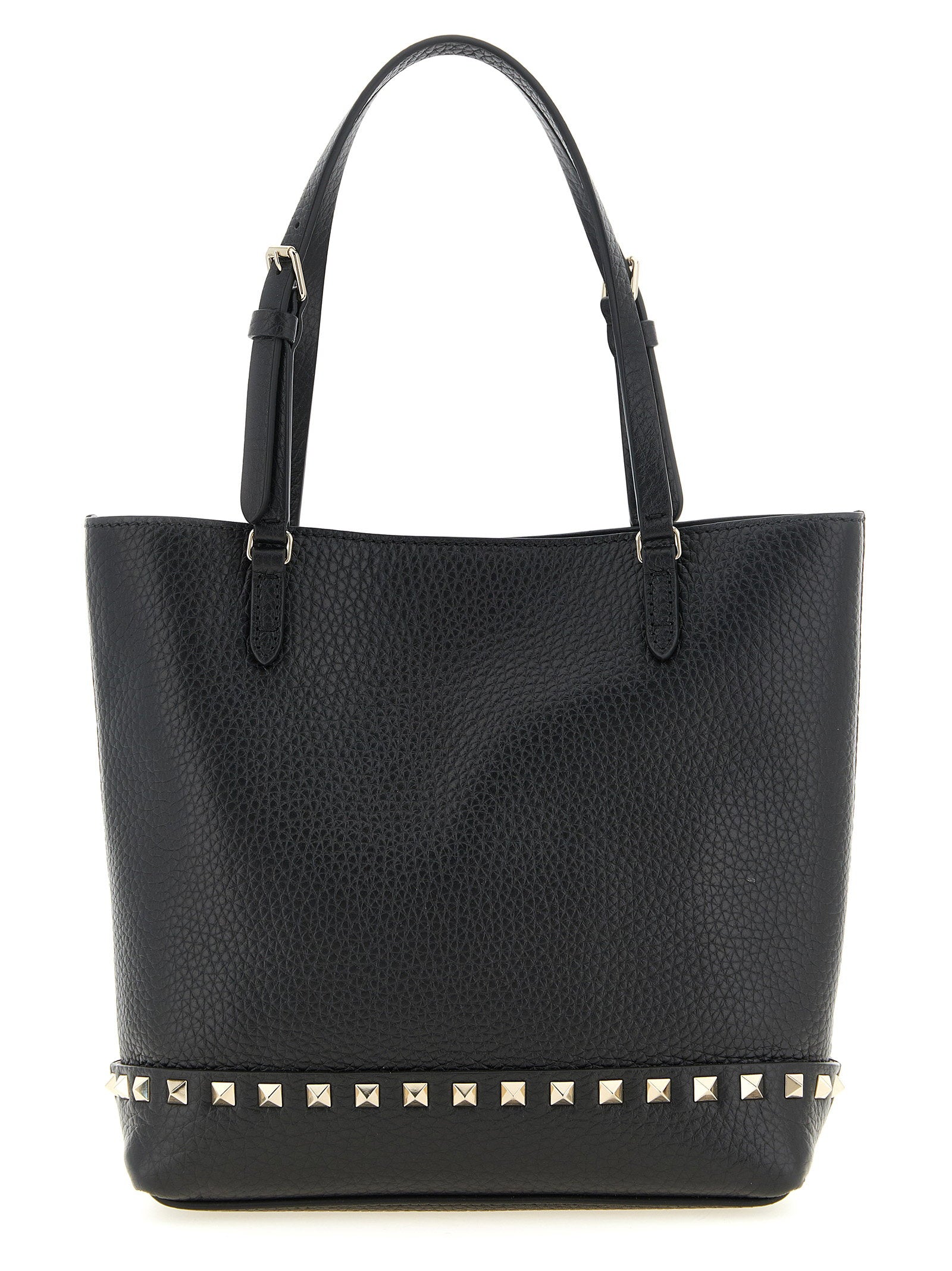 Valentino Garavani Small Rockstud Shoulder Bag Black