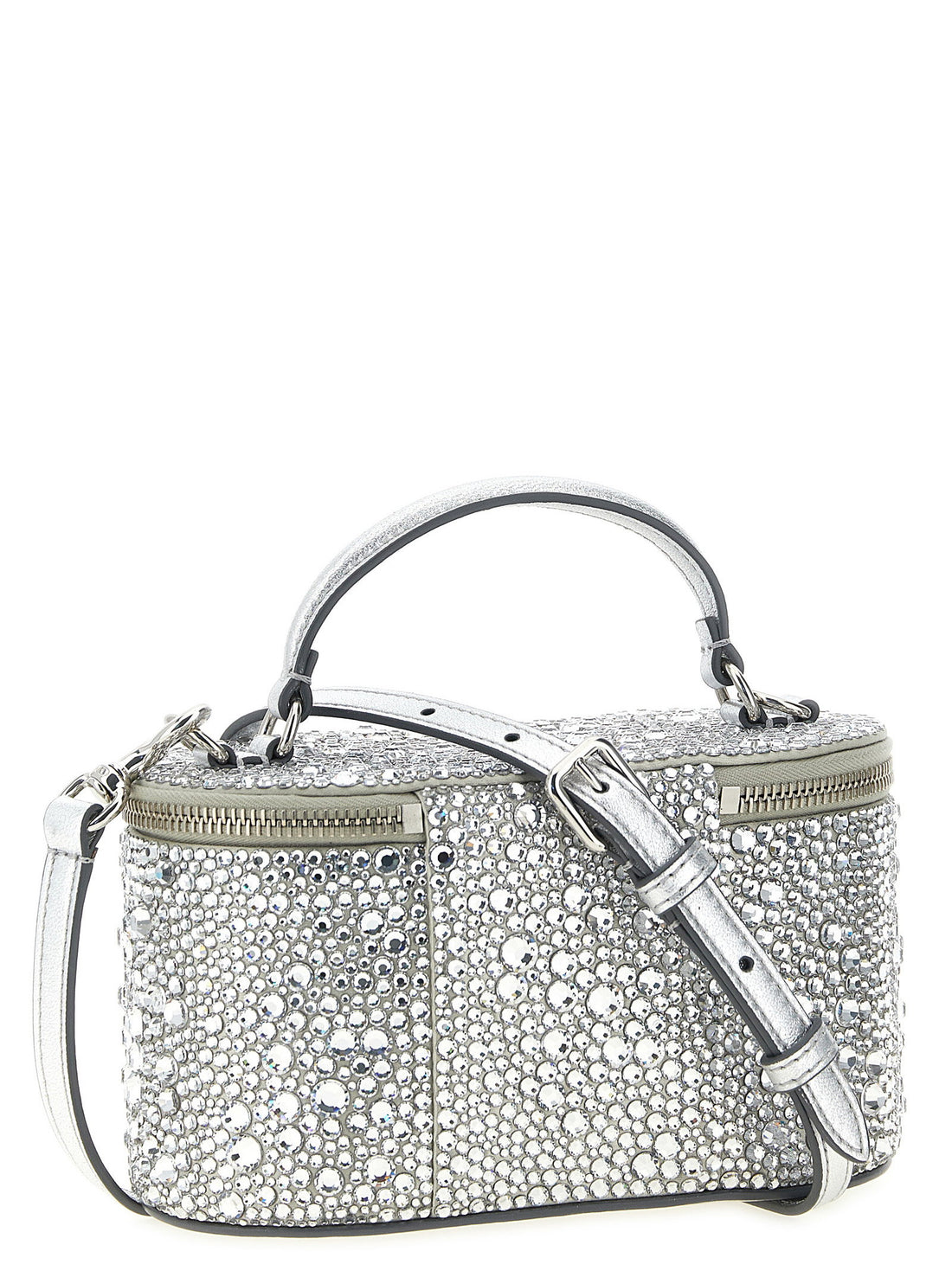 Valentino Garavani Vanity Mini Handbag Silver