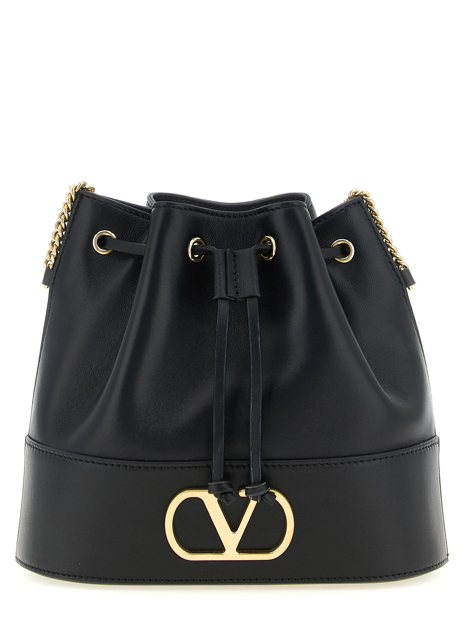 Valentino Garavani Valentinogaravani Vlogosignature Mini Bucket Bag Black