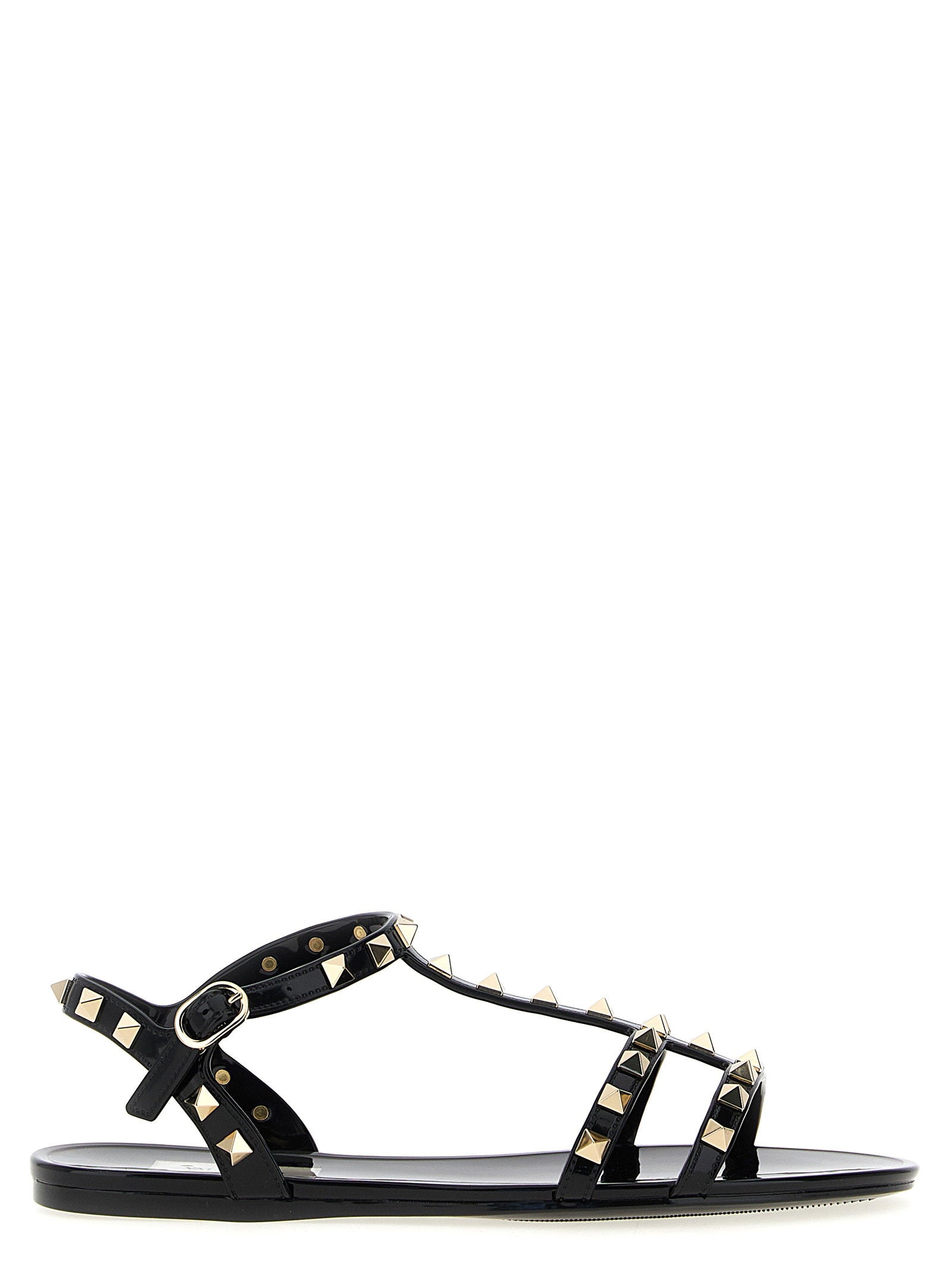 Valentino Garavani Rockstud Sandals Black