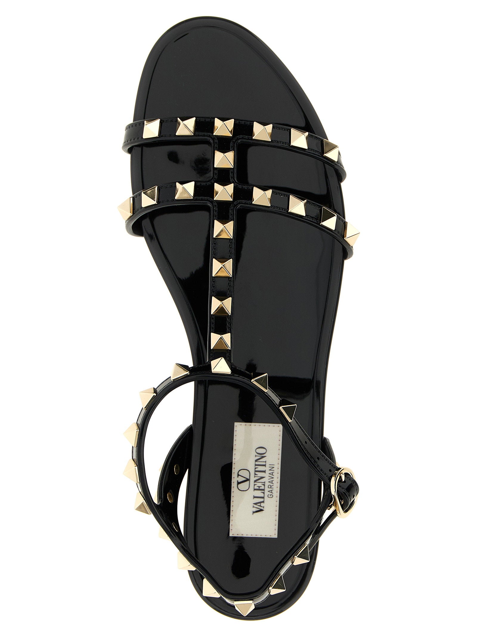 Valentino Garavani Rockstud Sandals Black