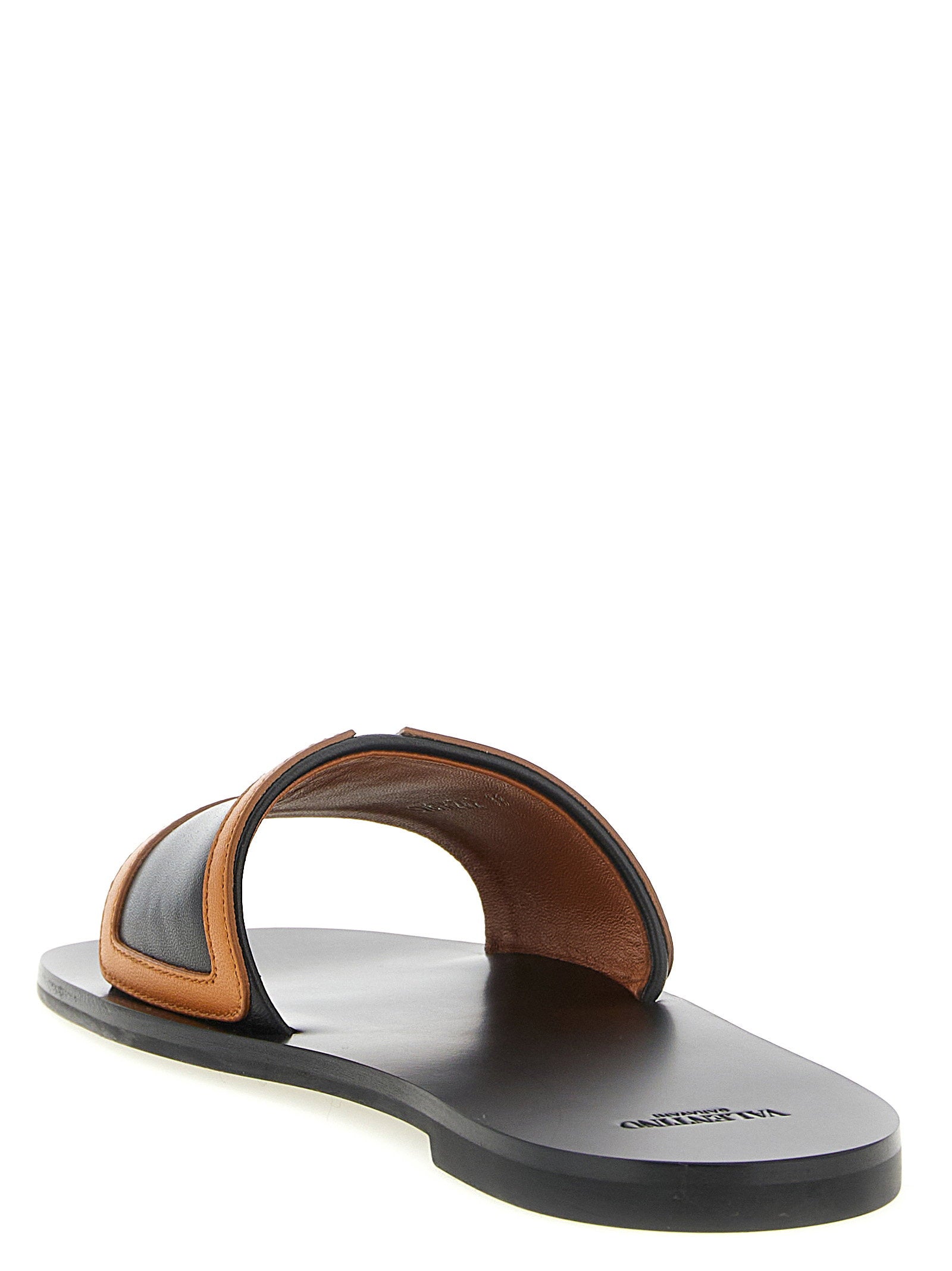 Valentino Garavani Viva Superstar Slides Brown