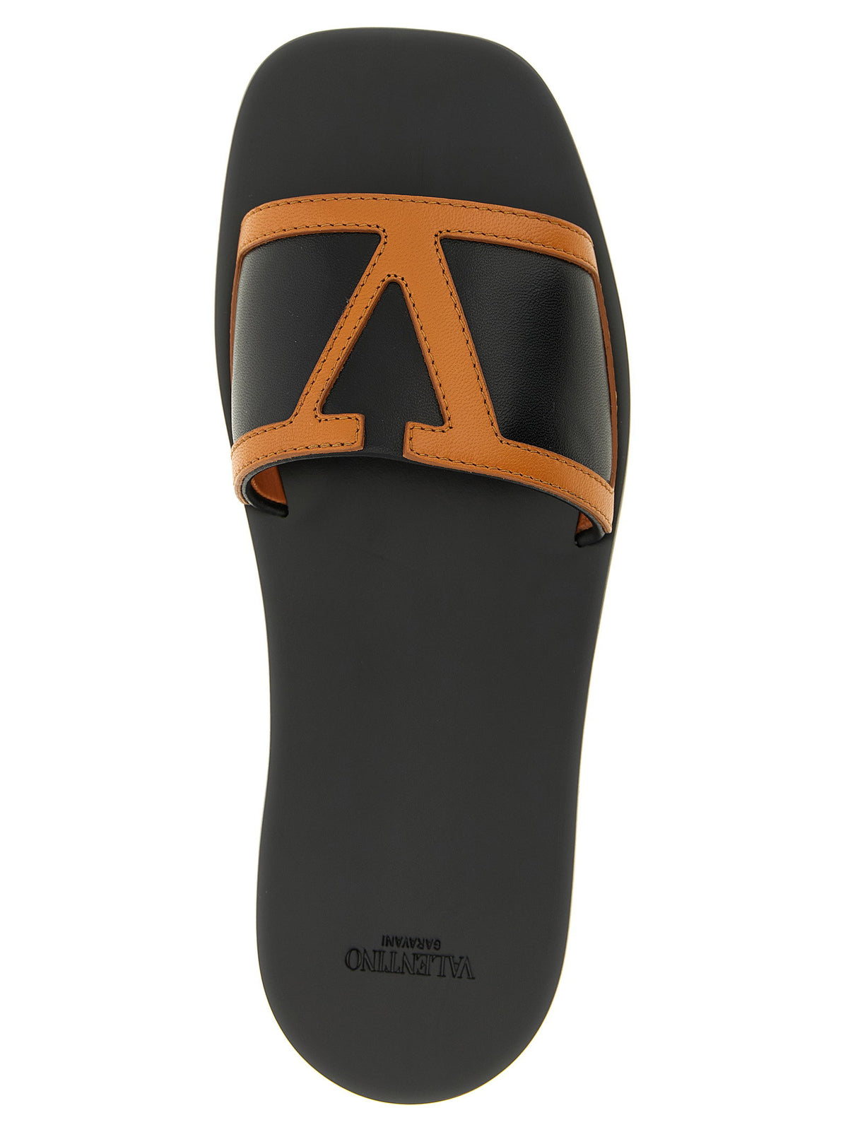 Valentino Garavani Viva Superstar Slides Brown