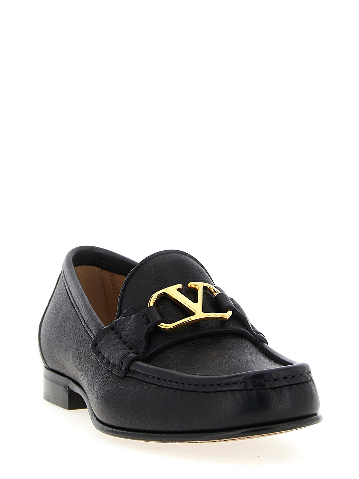 Valentino Garavani Vlogo Signature Loafers Black