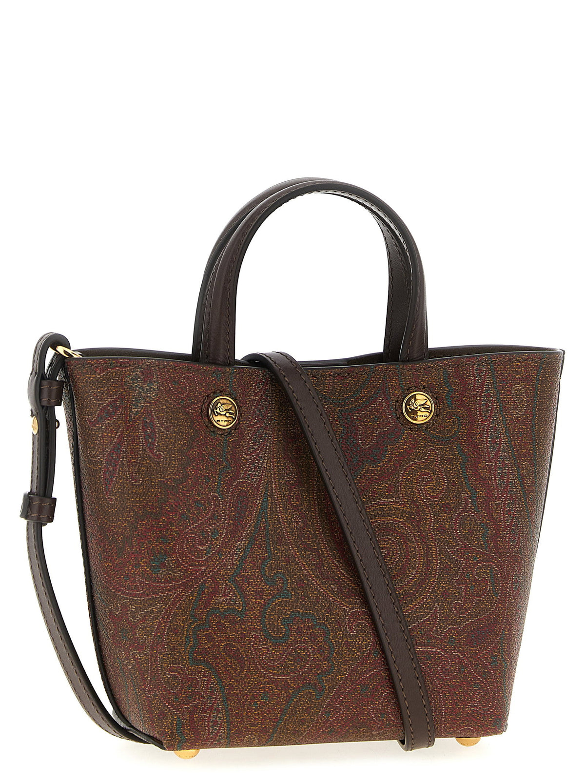 Etro Essential Mini Shopping Bag Multicolor