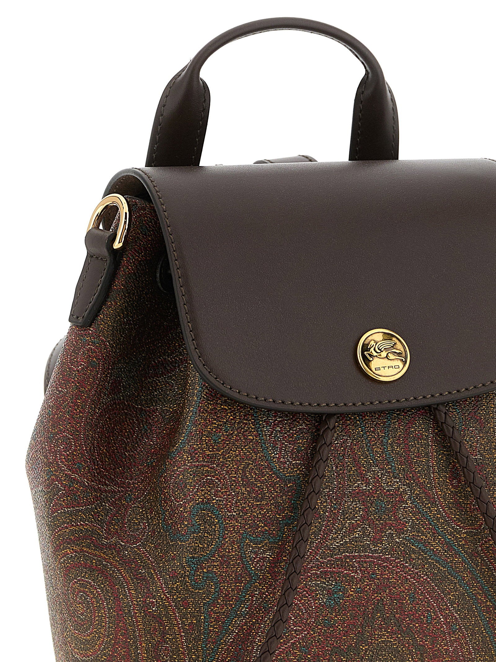 Etro Essential Small Backpack Multicolor