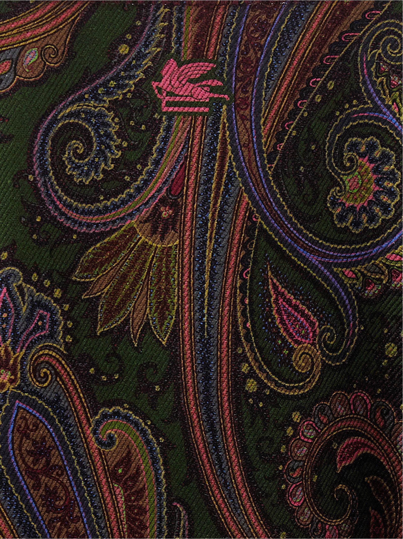 Etro Reversible Paisley Dégradé Cape Multicolor
