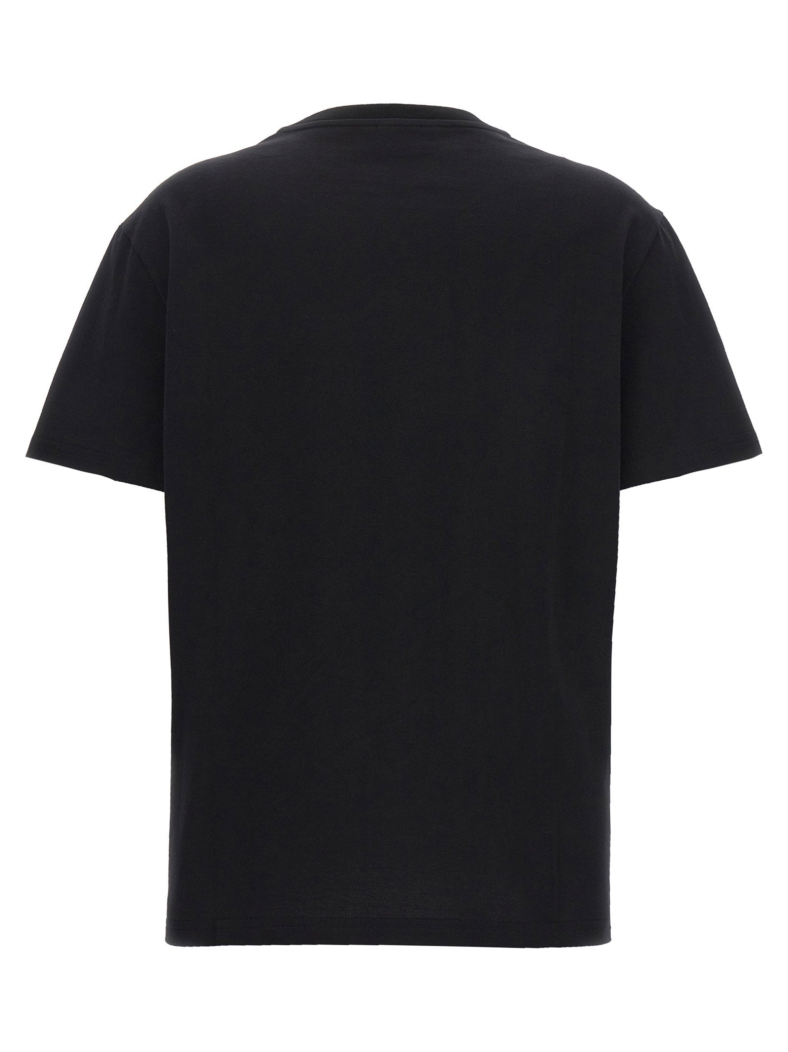 Etro Logo Embroidery T-shirt Black
