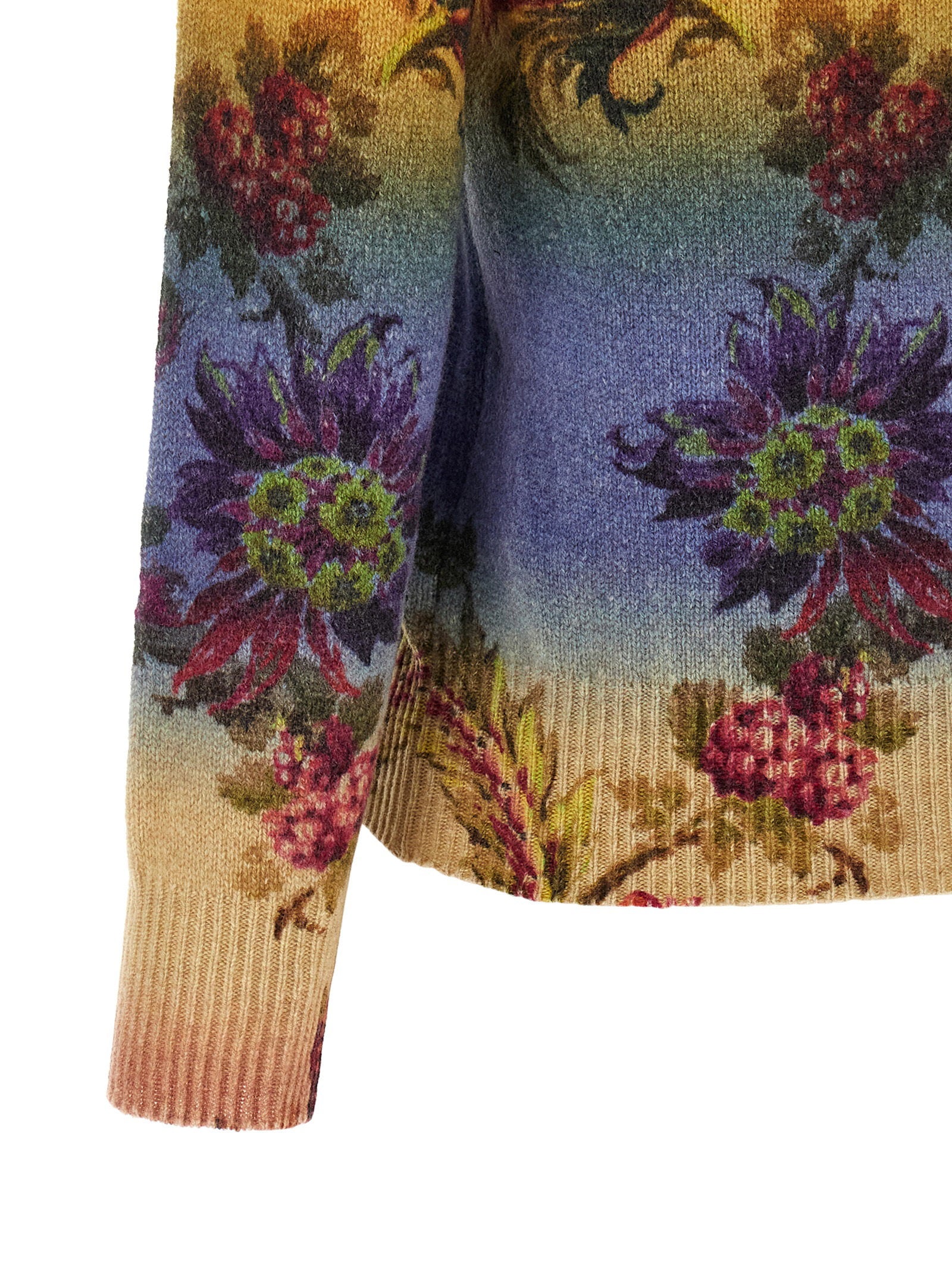 Etro Dégradé Jacquard Sweater Multicolor