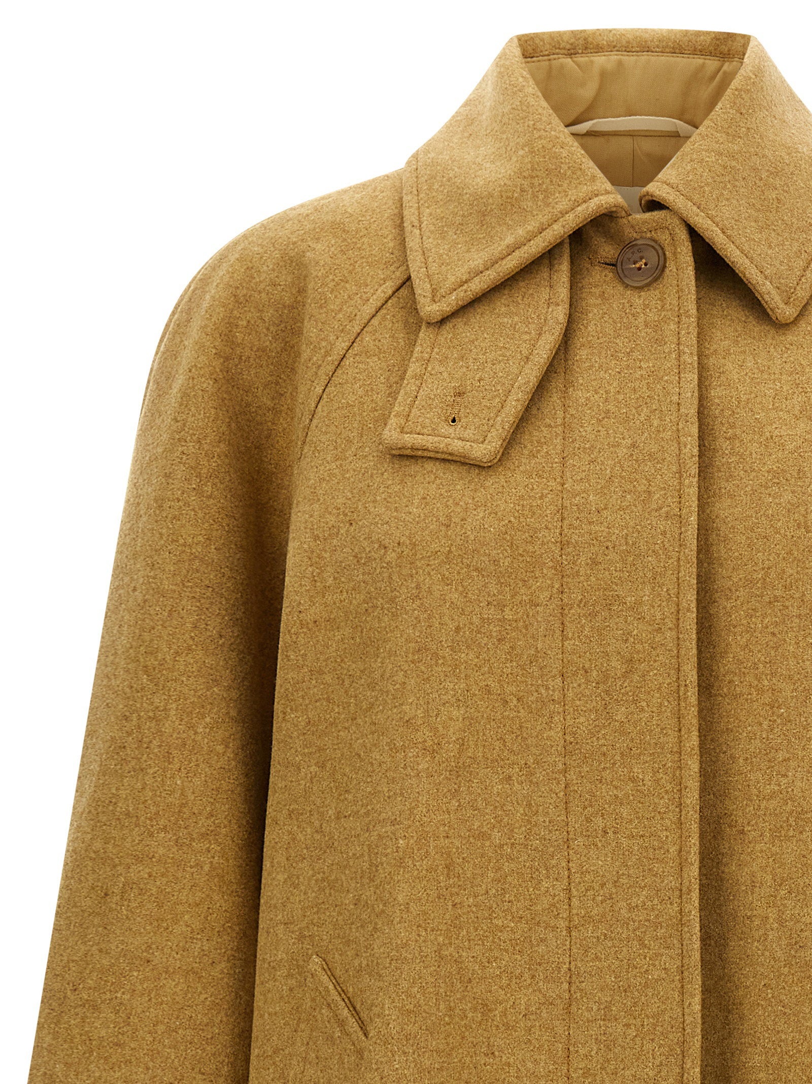 A.p.c. Wool Coat Beige