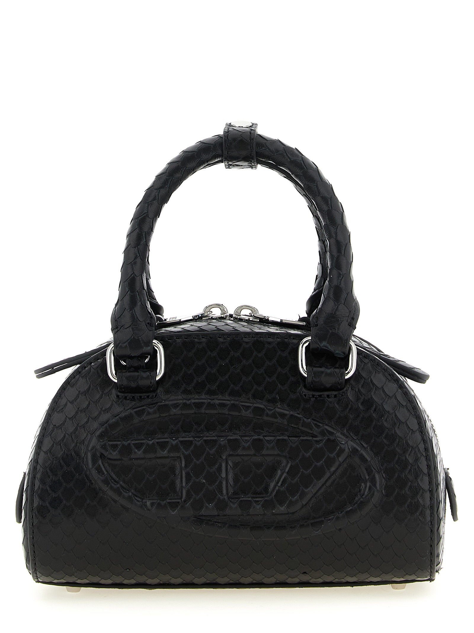 Diesel 1dr Dome Mini Crossbody Bag Black