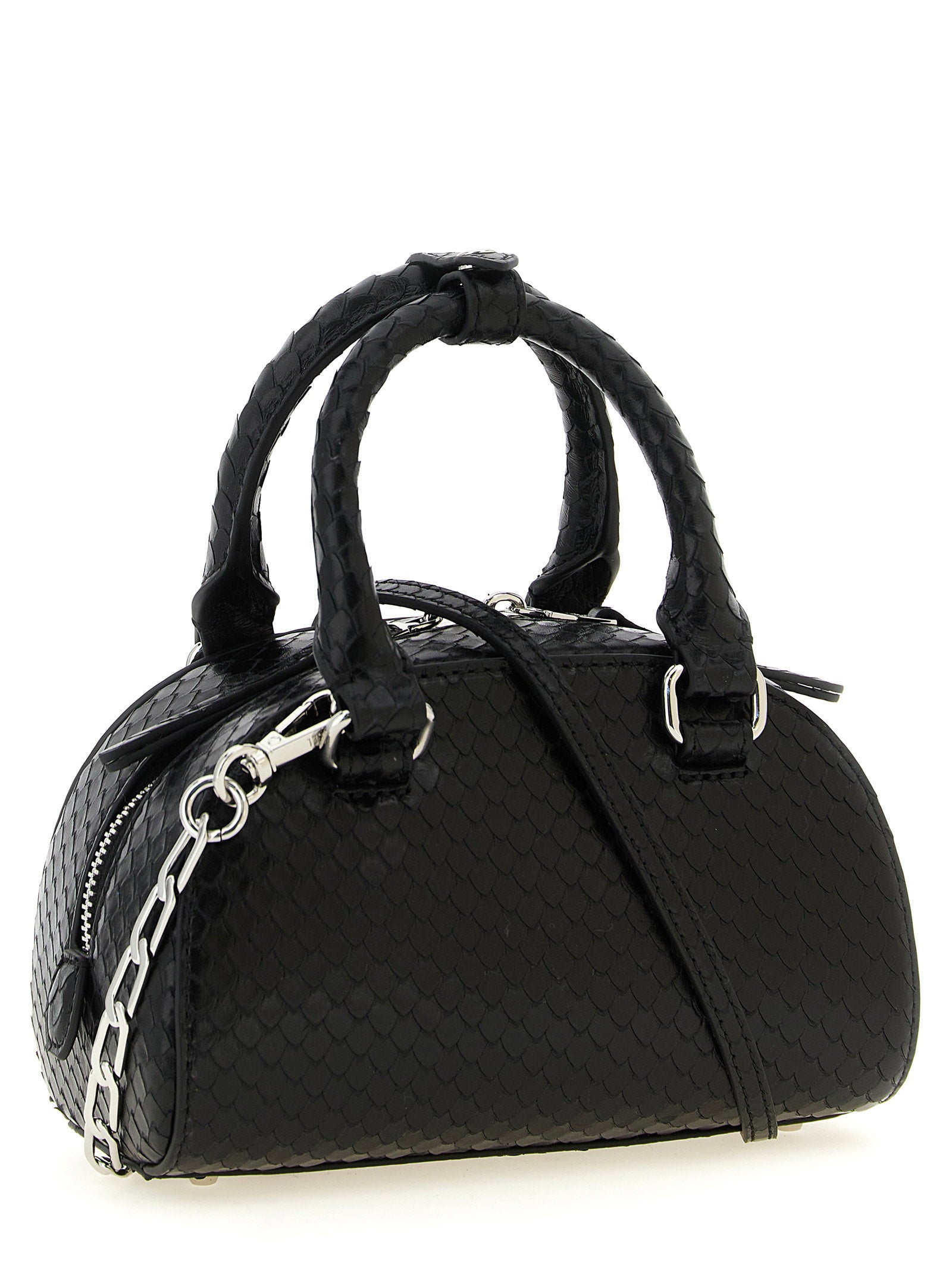Diesel 1dr Dome Mini Crossbody Bag Black