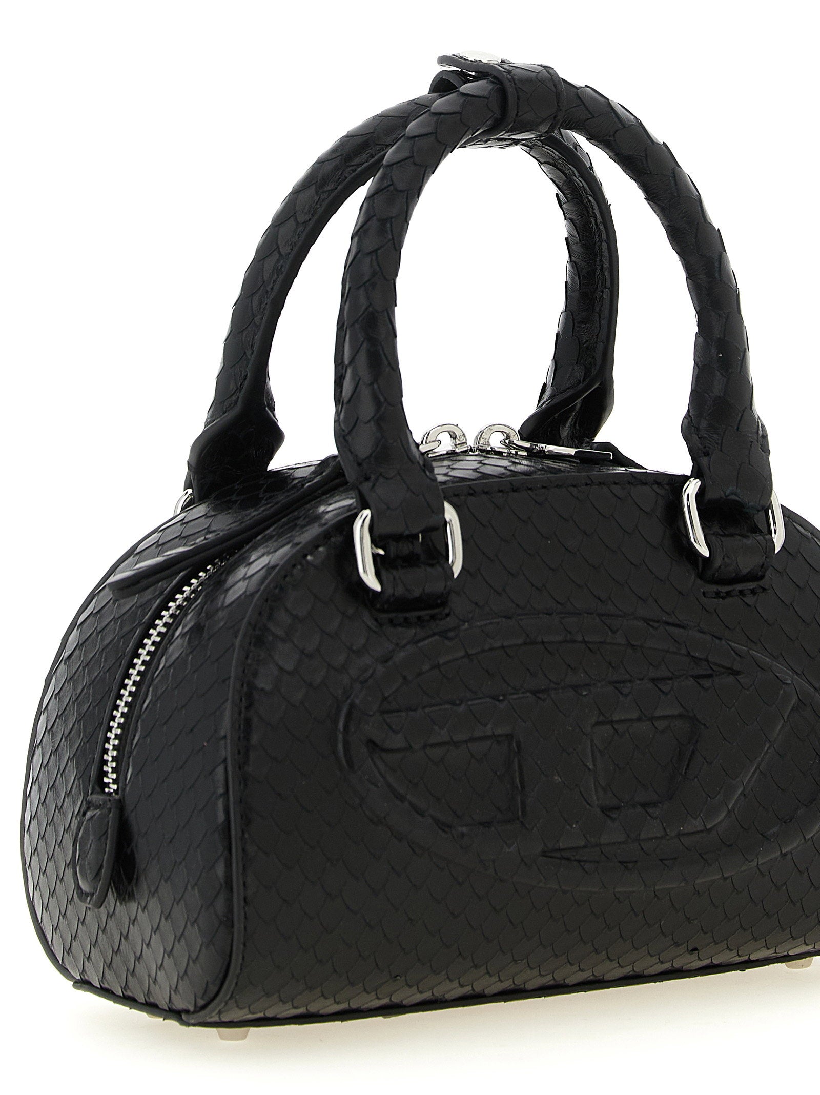 Diesel 1dr Dome Mini Crossbody Bag Black