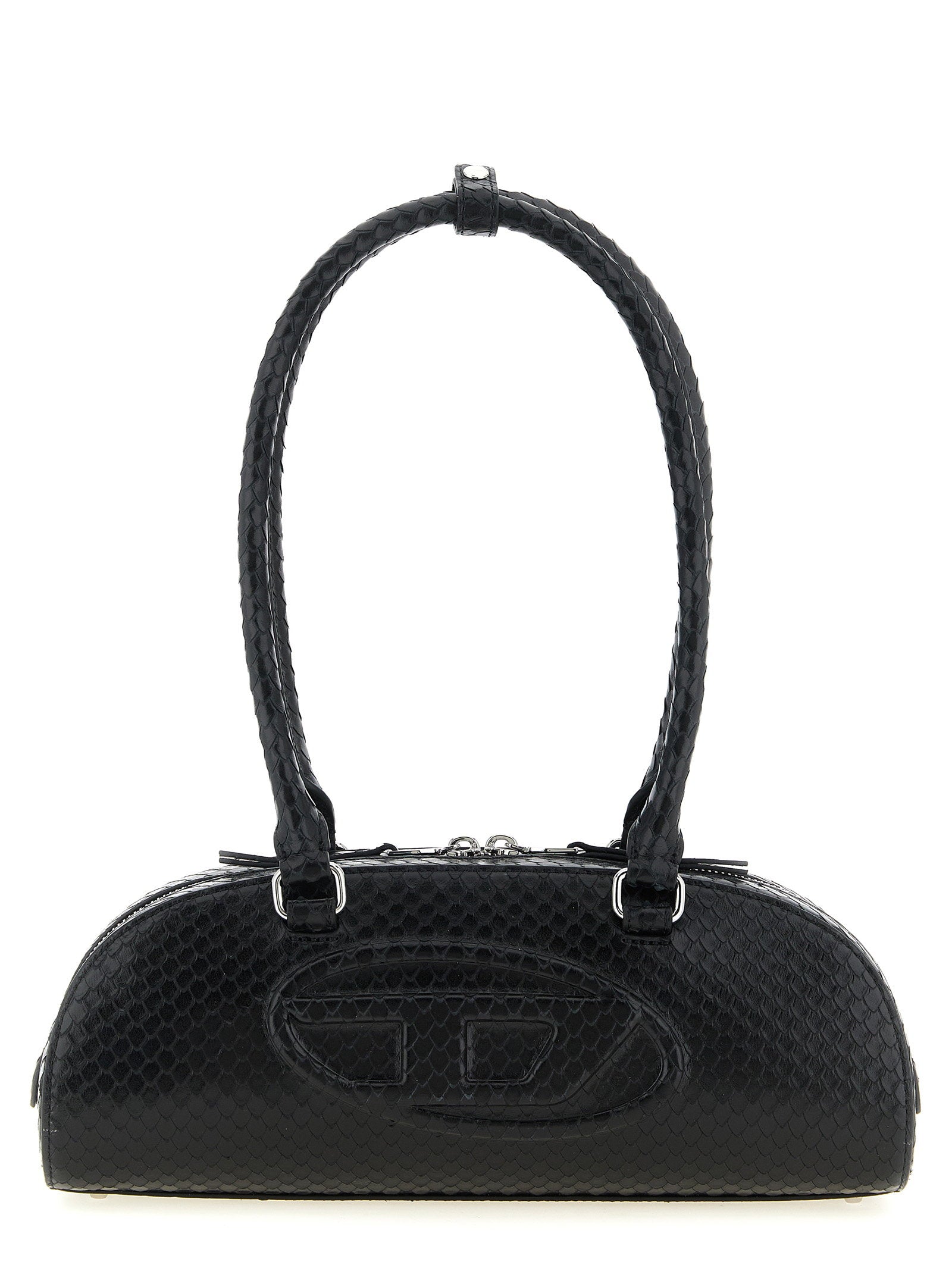 Diesel 1dr Dome Shoulder Bag Black