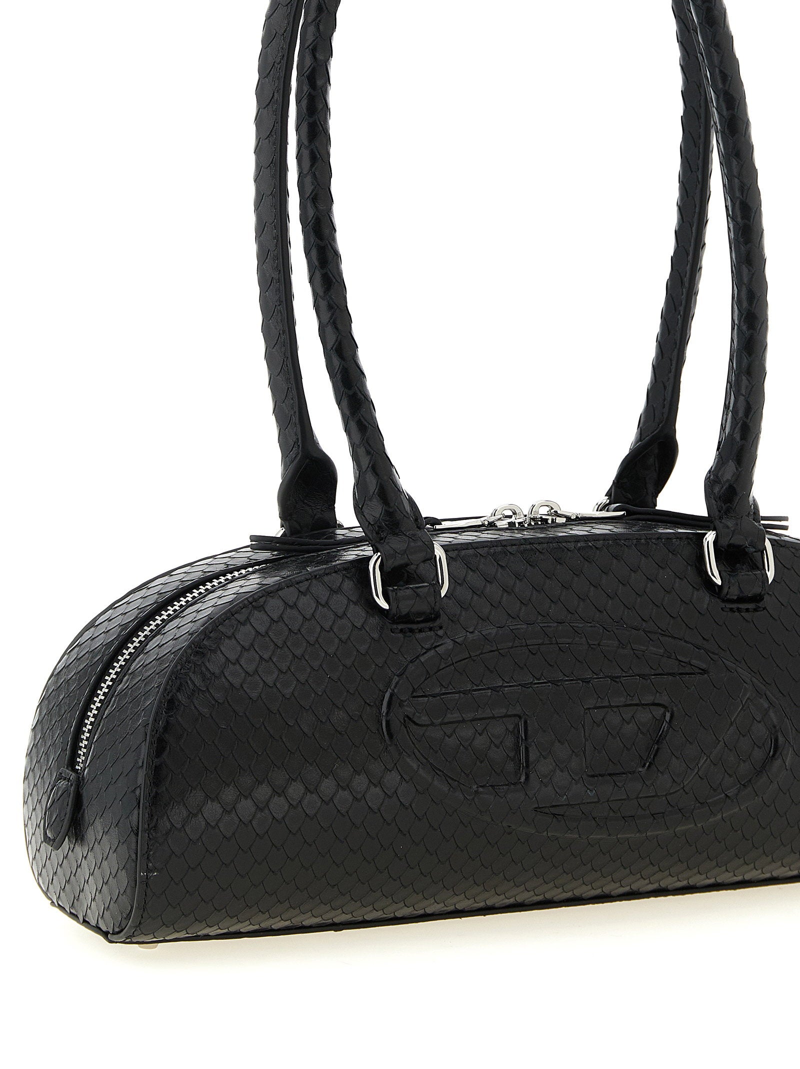 Diesel 1dr Dome Shoulder Bag Black