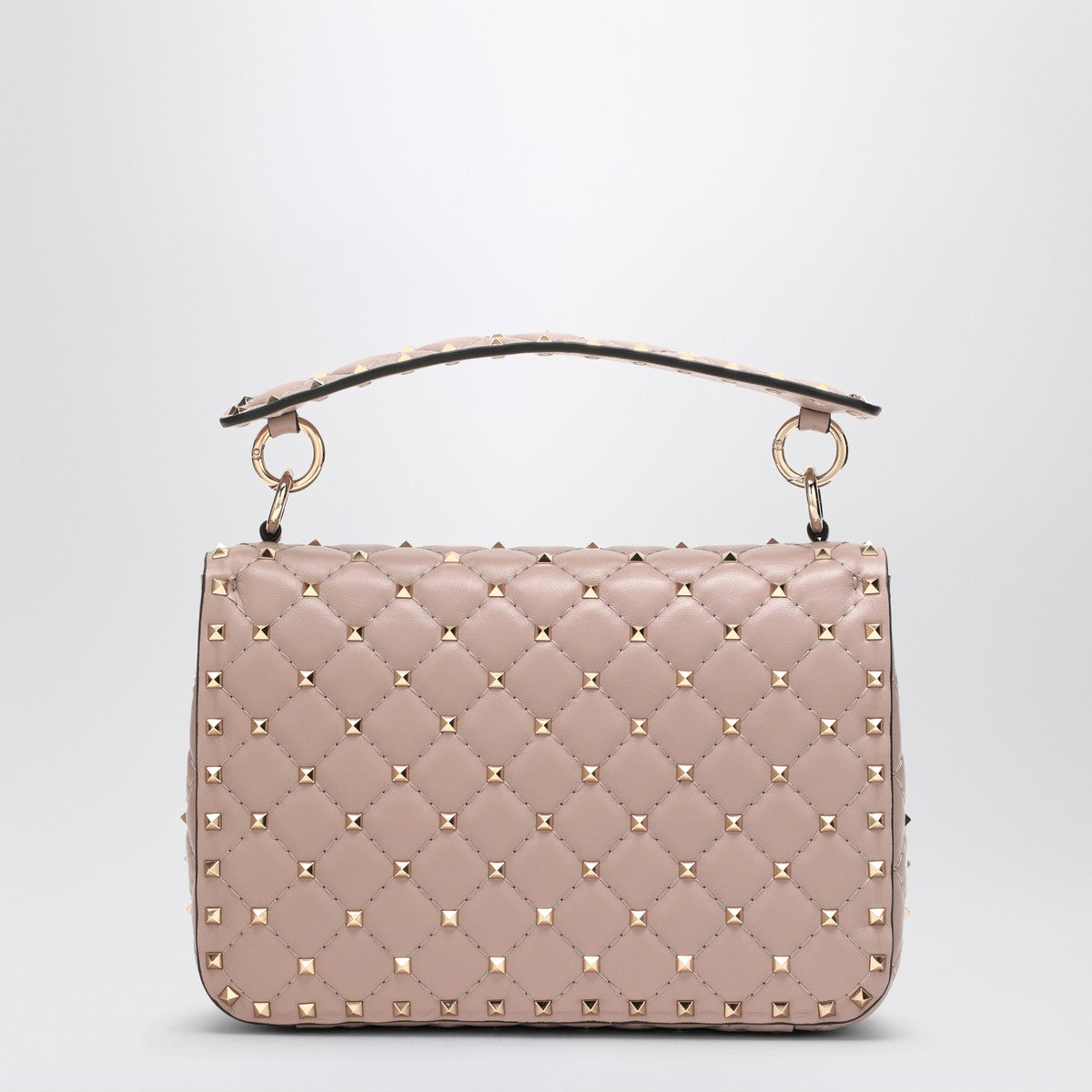 Valentino Medium Rockstud Spike Bag Pink