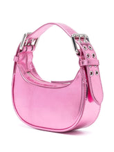 By Far Soho Mini Shoulder Bag Fuchsia