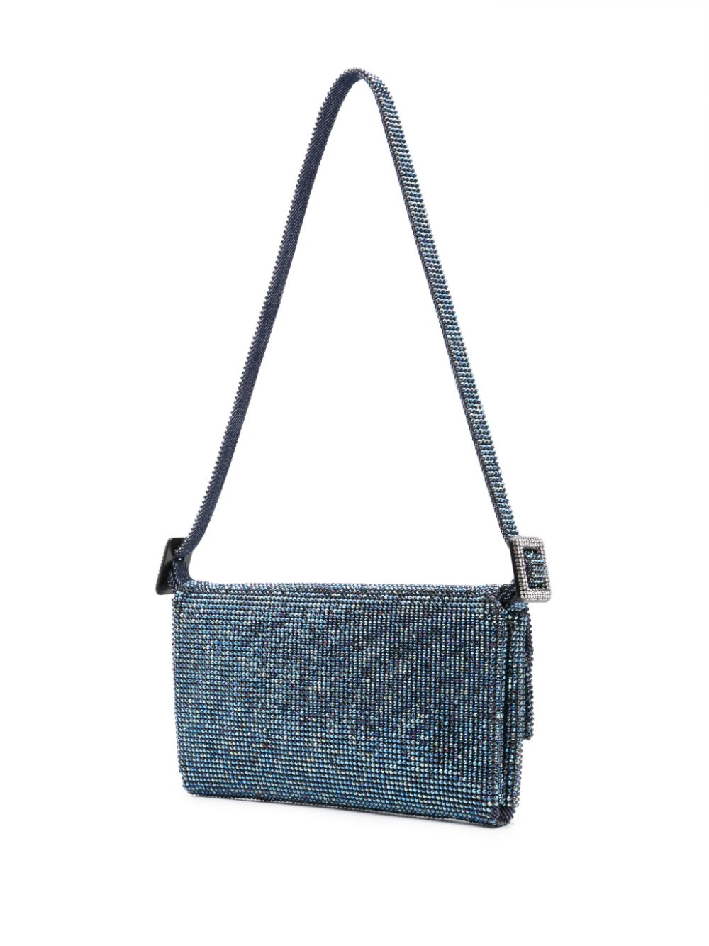 Vittissima la petite crystal-embellished clutch bag