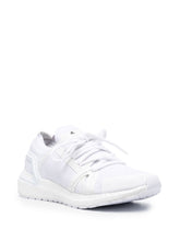 Adidas By Stella McCartney Panelled Lace-Up Sneakers in White white