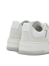 Ferragamo Salvatore Gancini Leather Sneakers White