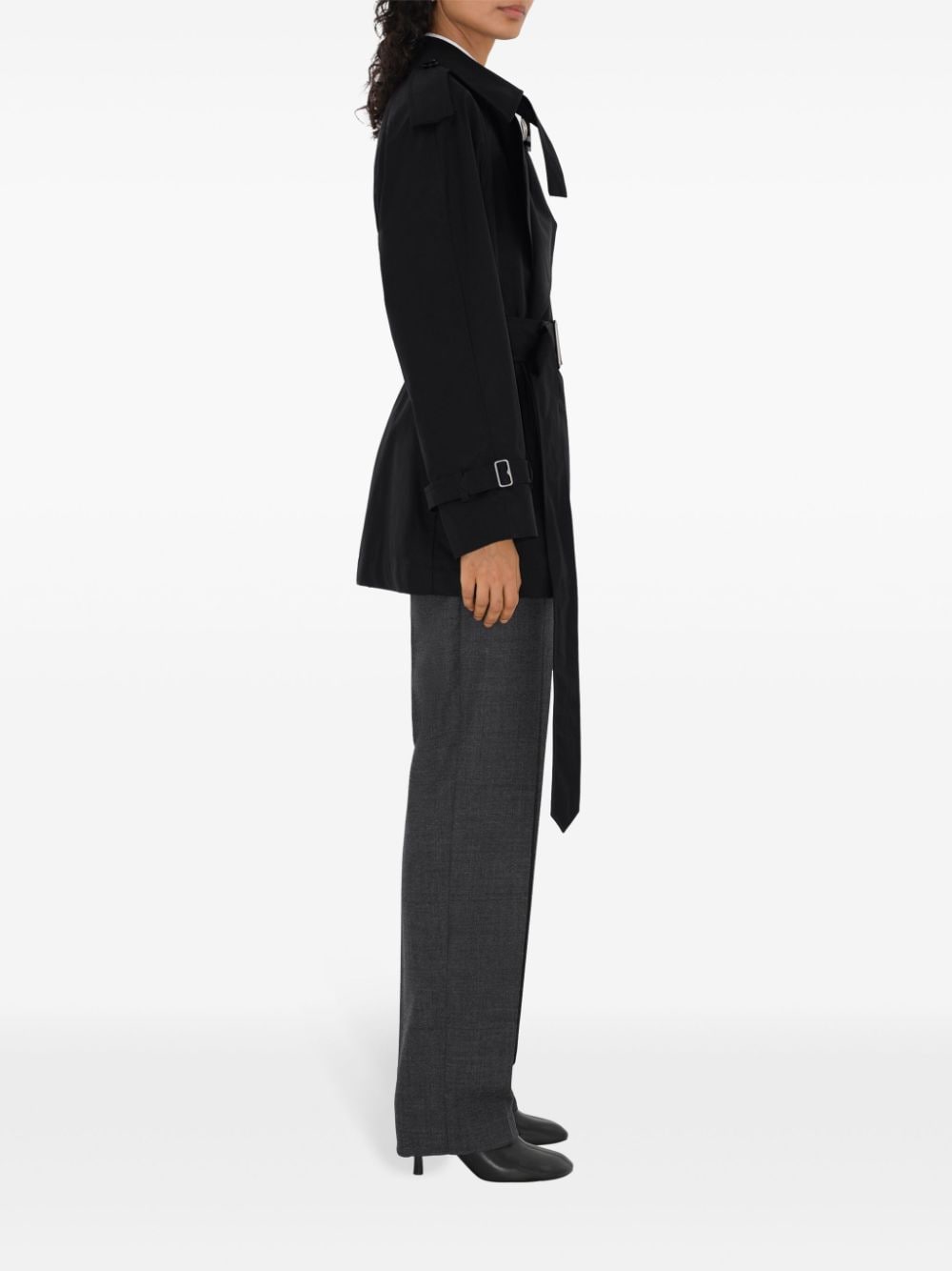 Trench-coat en gabardine