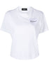 Dsquared2 Heart Motif Cotton Jersey T-shirt White