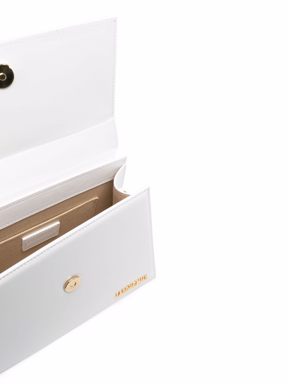 JACQUEMUS Le Grand Chiquito Leather HandBag White