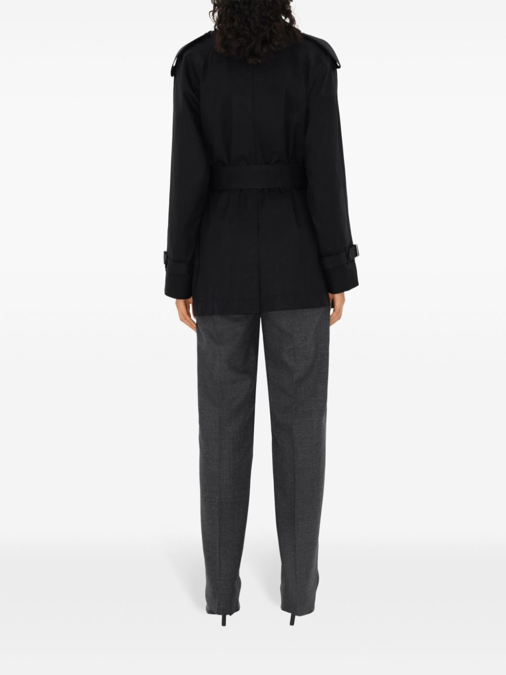 Trench-coat en gabardine