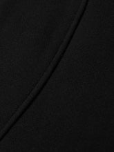 Off White Wide-Leg Piped Cotton Track Pants Black