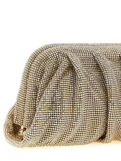 Benedetta Bruzziches Venus La Grande Clutch Silver
