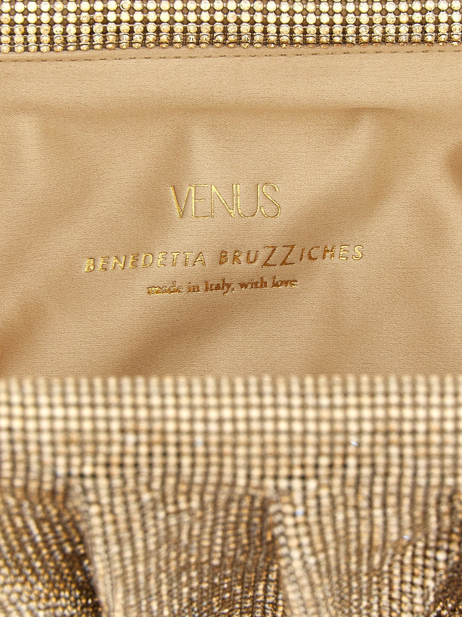 Benedetta Bruzziches Venus La Grande Clutch Silver