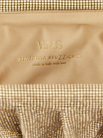 Benedetta Bruzziches Venus La Grande Clutch Silver