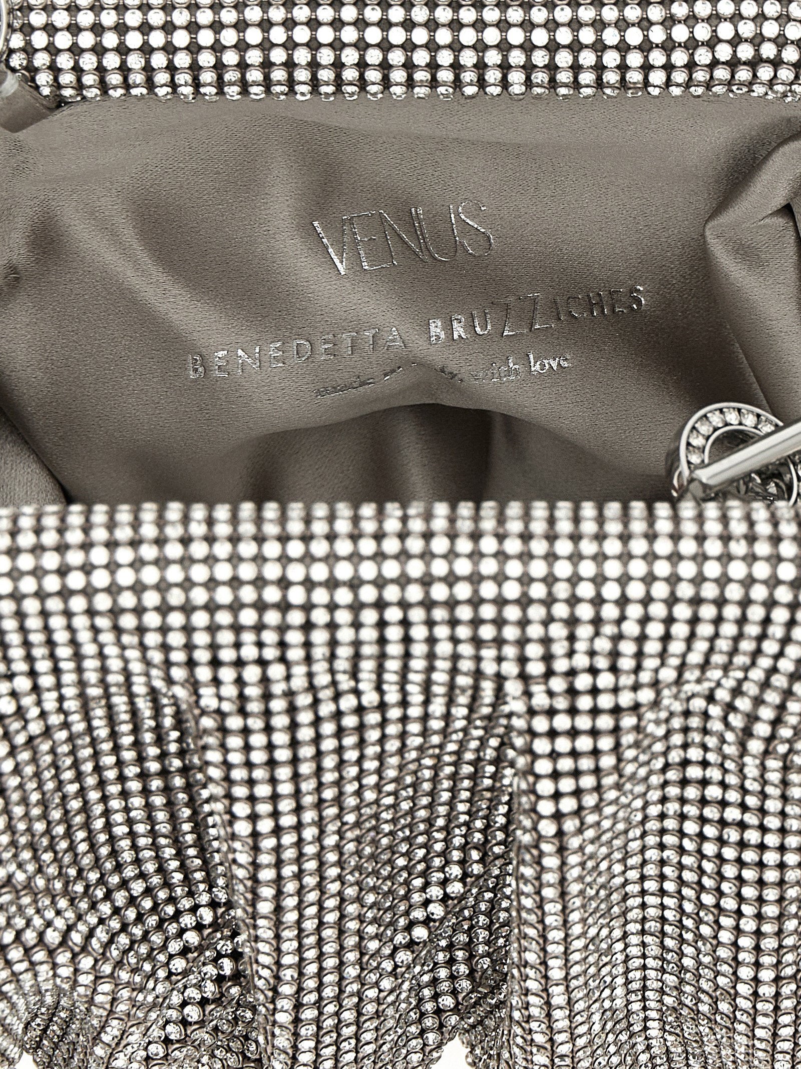 Benedetta Bruzziches Venus - La Petite Clutch Silver