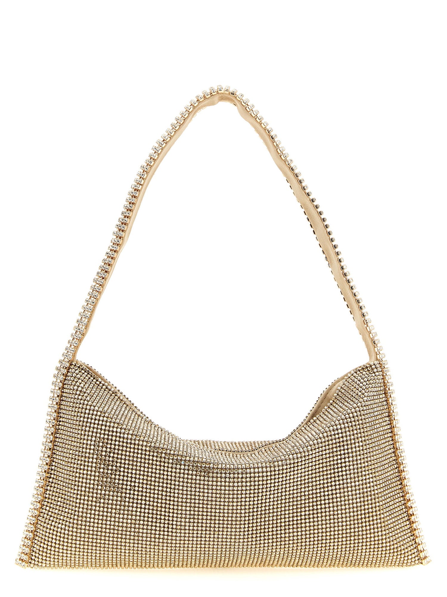 Benedetta Bruzziches Your Best Friend La Grande Shoulder Bag Gold