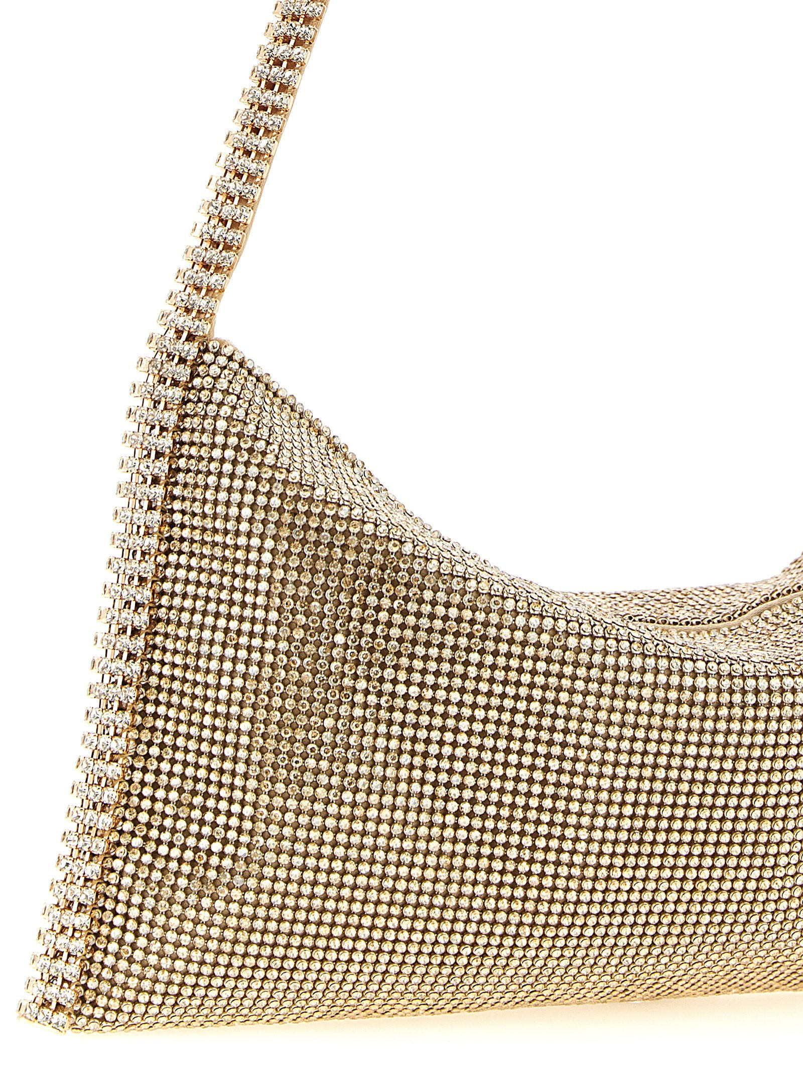 Benedetta Bruzziches Your Best Friend La Grande Shoulder Bag Gold